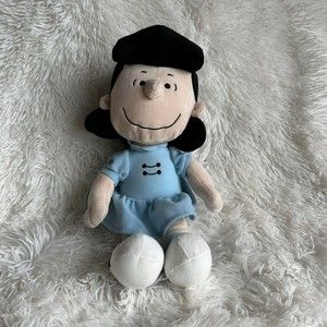 Peanuts Stuffed Animal Plush Charlie Brown Friend Lucy Kohls Cares 14" Toy Doll